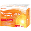 Noventis Vitamín D3 1000 IU   Omega-3 60 kapslí