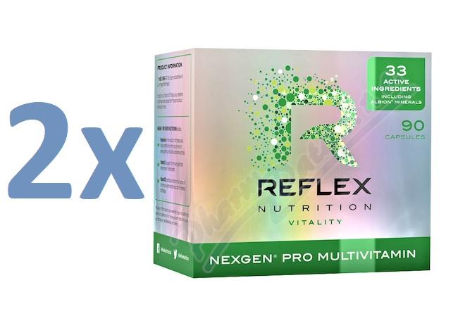 Reflex Nutrition Nexgen Pro Sports Multivitamin 2 x 90 kapslí